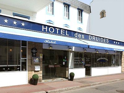 Hotel Des Druides Киберон Экстерьер фото